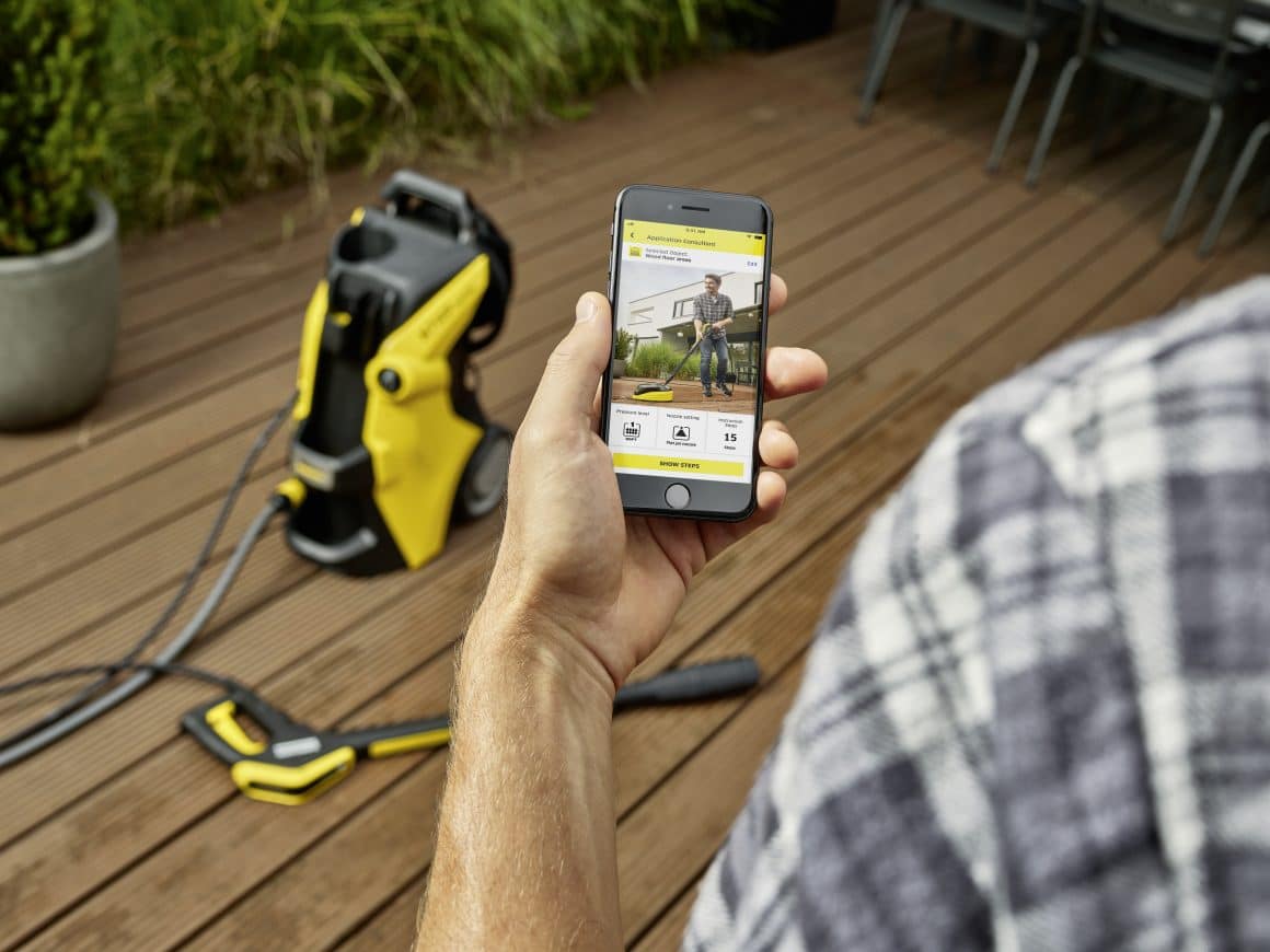 Kärcher beim German Design Award 2022 ausgezeichnet: Kärcher Home & Garden App
