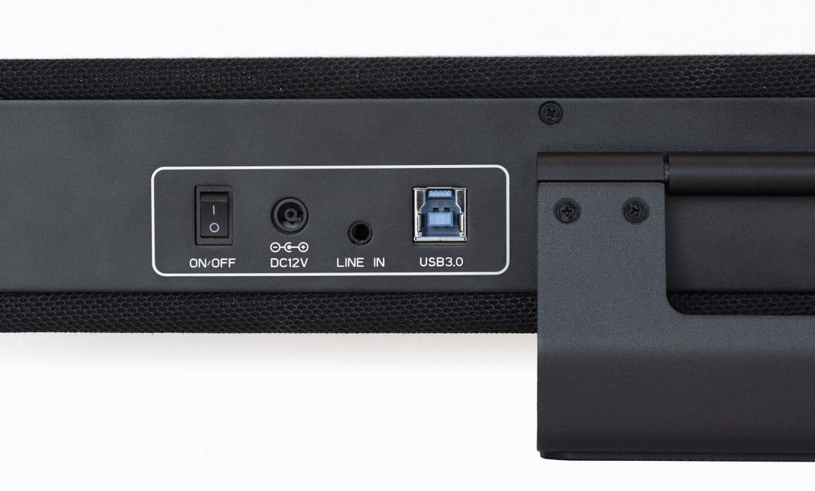 Kindermann Videosoundbar KVB120 Anschlüsse