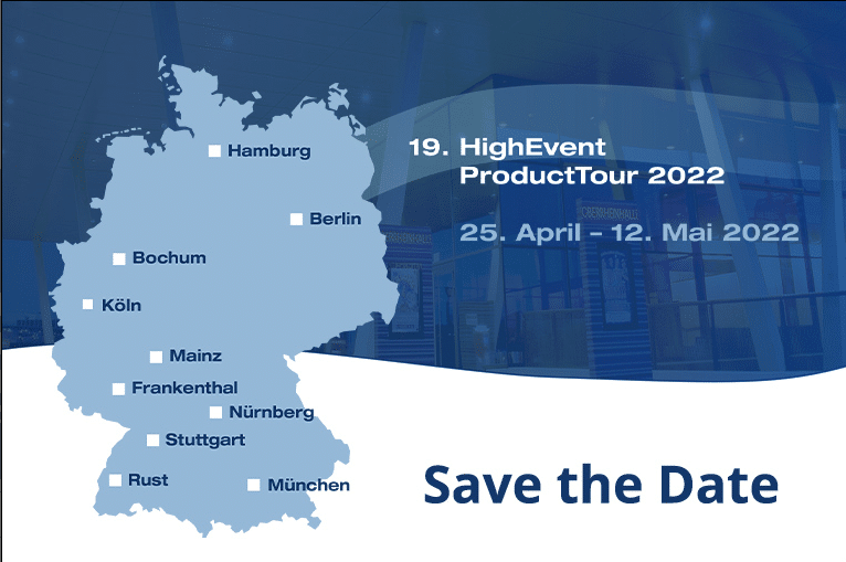 Terminplan der HEPT 2022. Sie startet ab dem 25. April