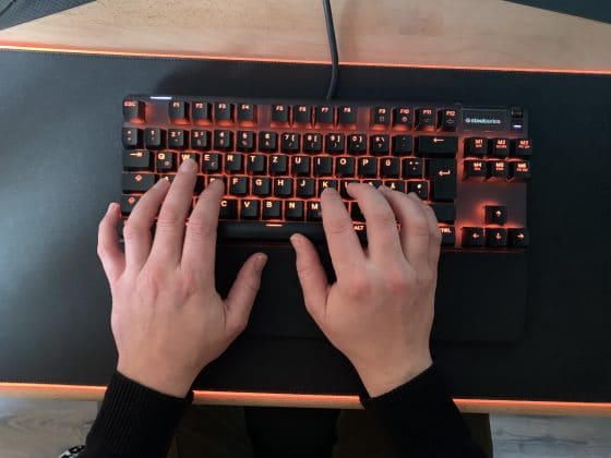 Steelseries Apex Pro TKL: Ran an die Tasten