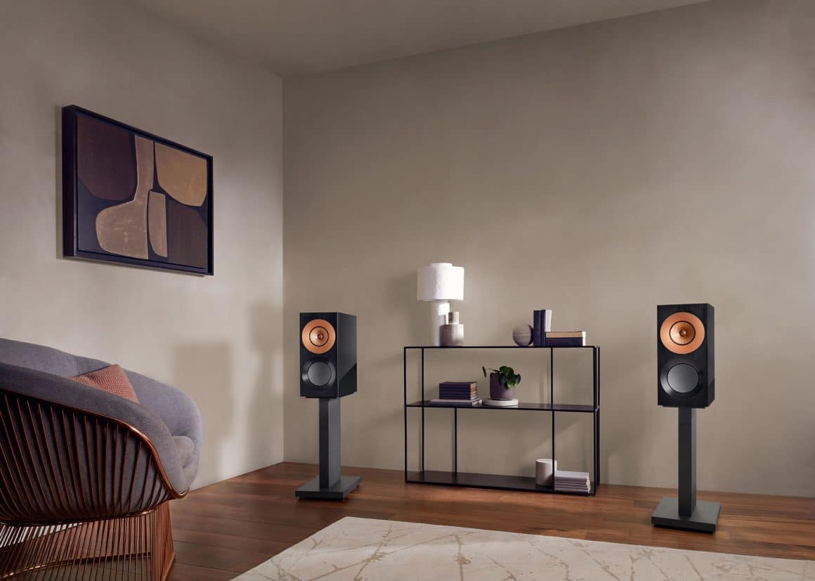 KEF The Reference 1 in Schwarz/Kupfer
