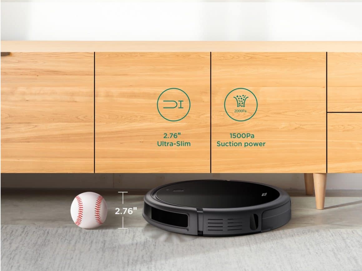 Sweeva 1000 Staubsaugroboter: Beispielbild für die Größe