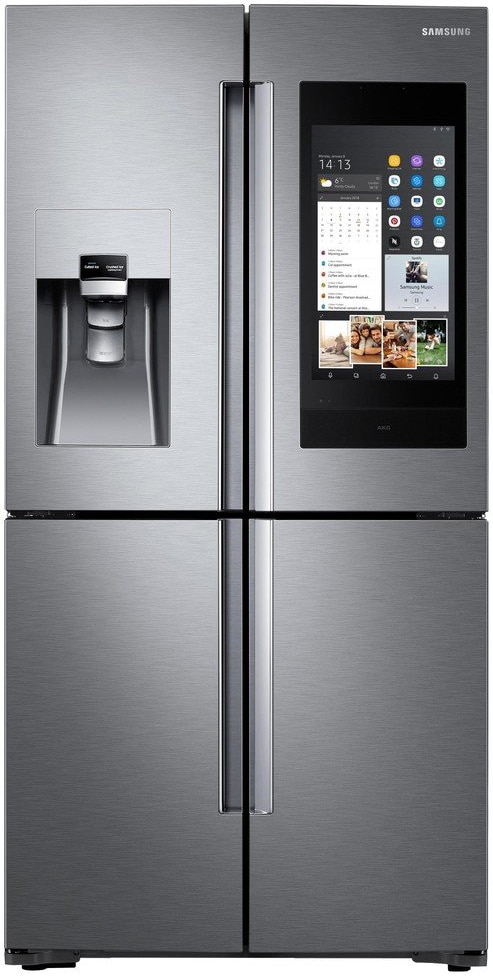 Samsung Family Hub RF56N9740SR/EF Kühl-Gefrier-Kombination