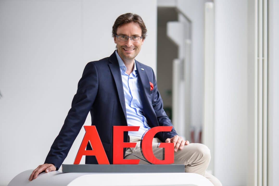 Michael Geisler, Geschäftsführer der AEG/Electrolux Hausgeräte GmbH