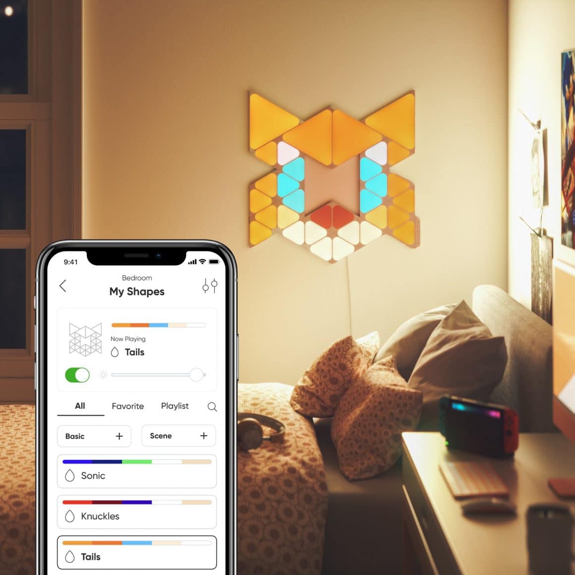 Nanoleaf x Sonic the Hedgehog 2 - Tails-LED