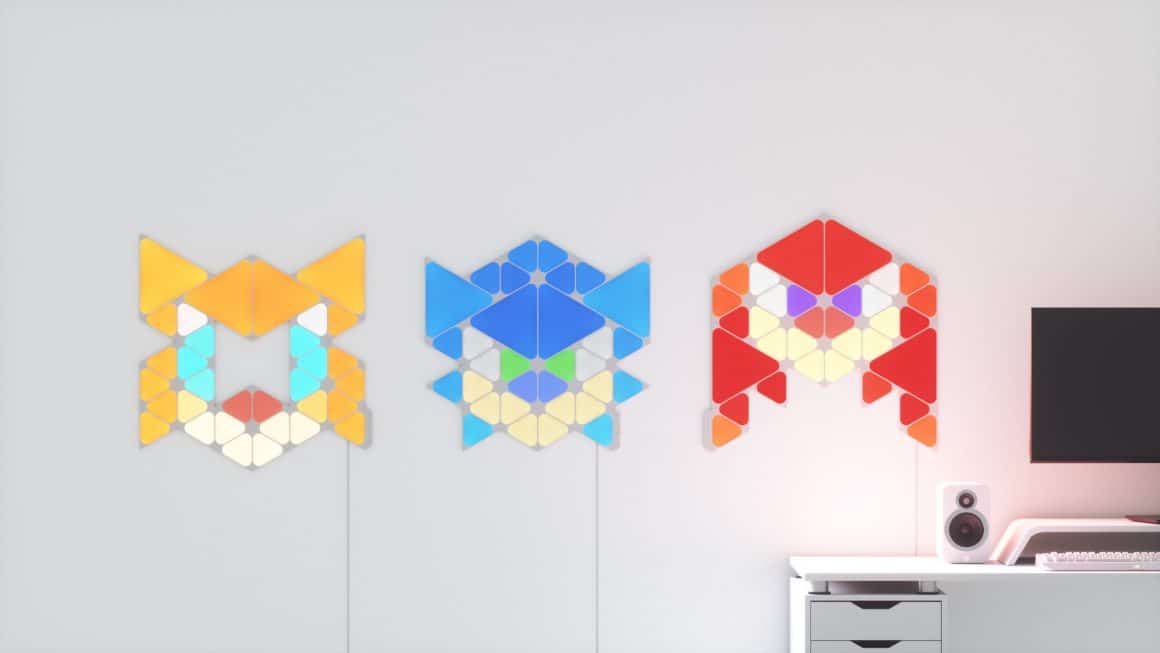 Nanoleaf x Sonic the Hedgehog 2 alle drei bildbaren Igel