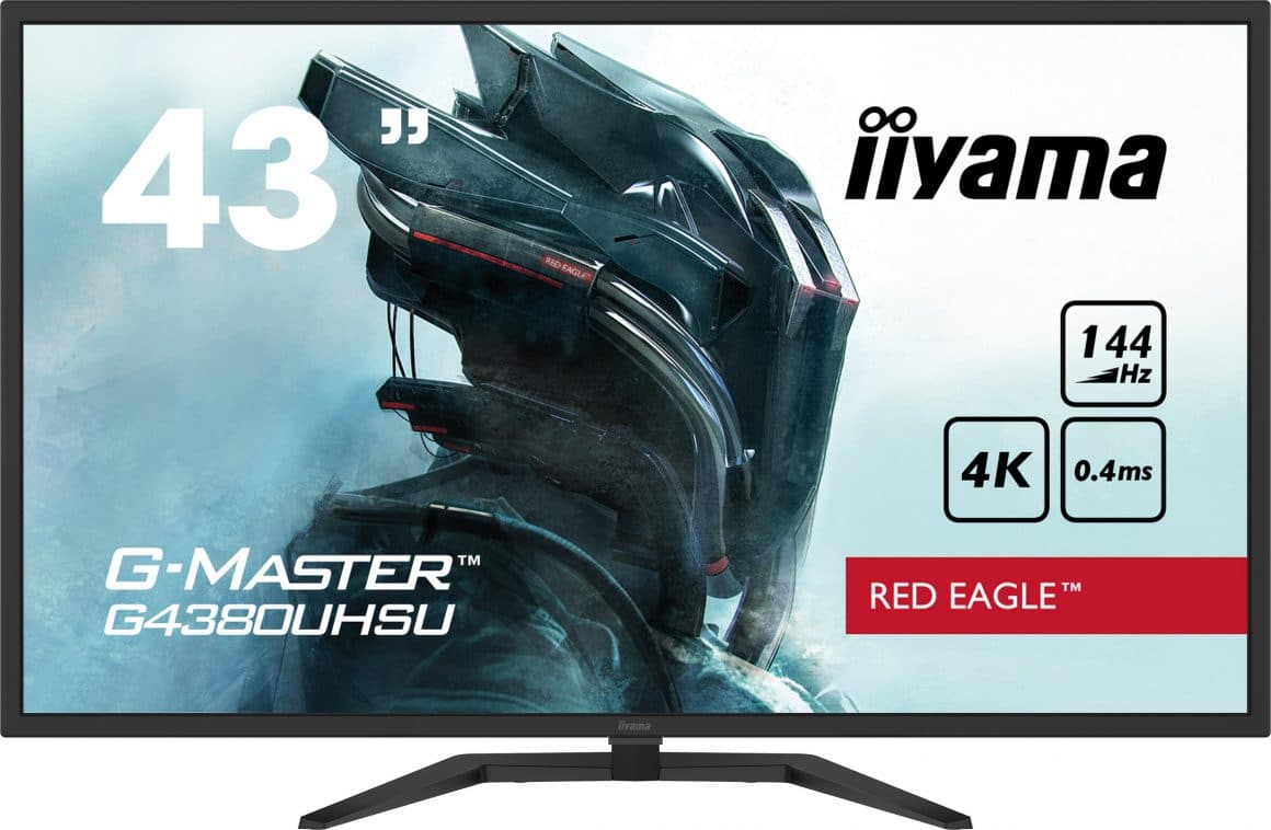 iiyama G-Master Red Eagle 4380UHSU-B1 Produktfoto