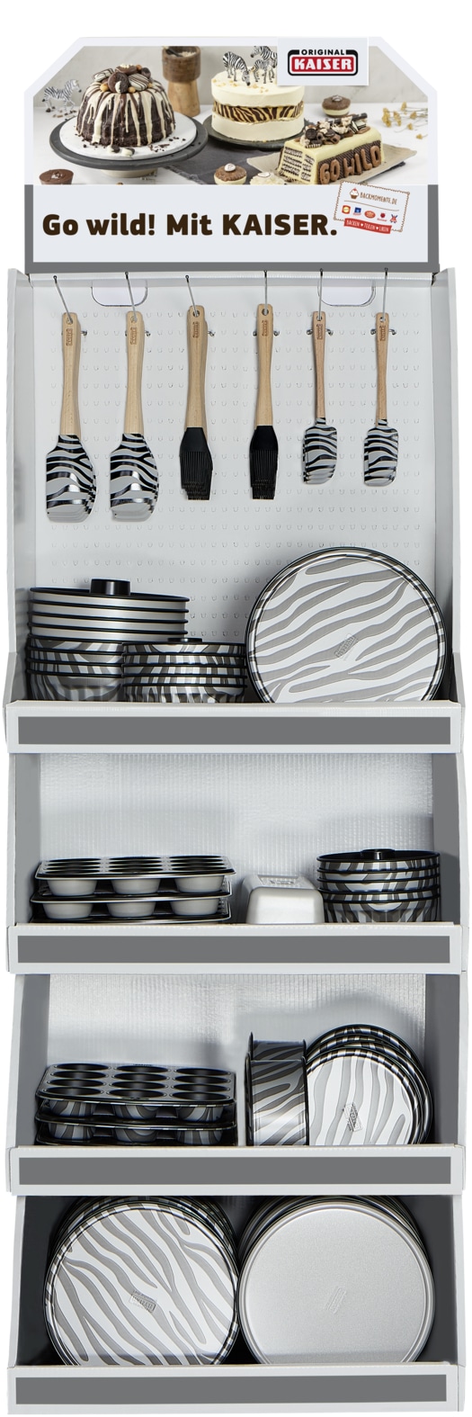 KAISER Go Wild 2022 Aufsteller