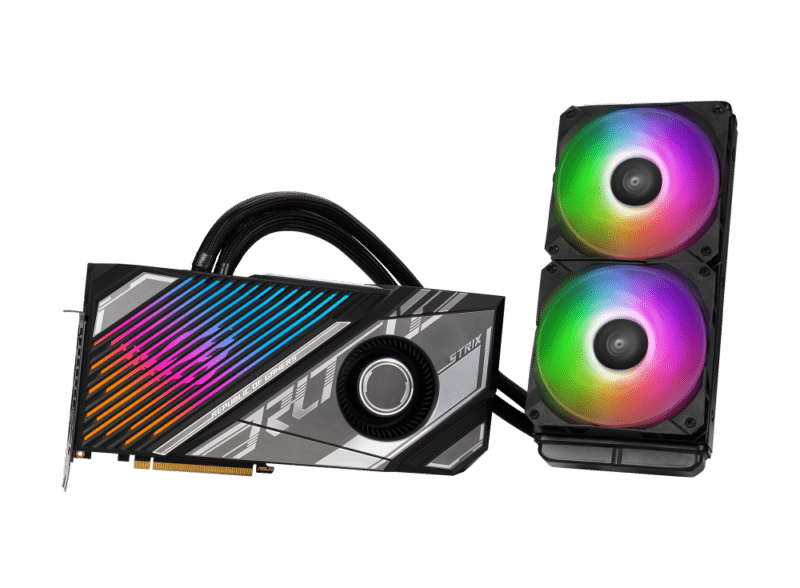 ROG Strix LC GeForce RTX 3090 Ti Grafikkarte