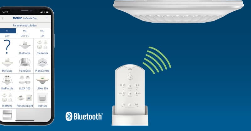 Theben LUXA 103 App oder Fernbedienung
