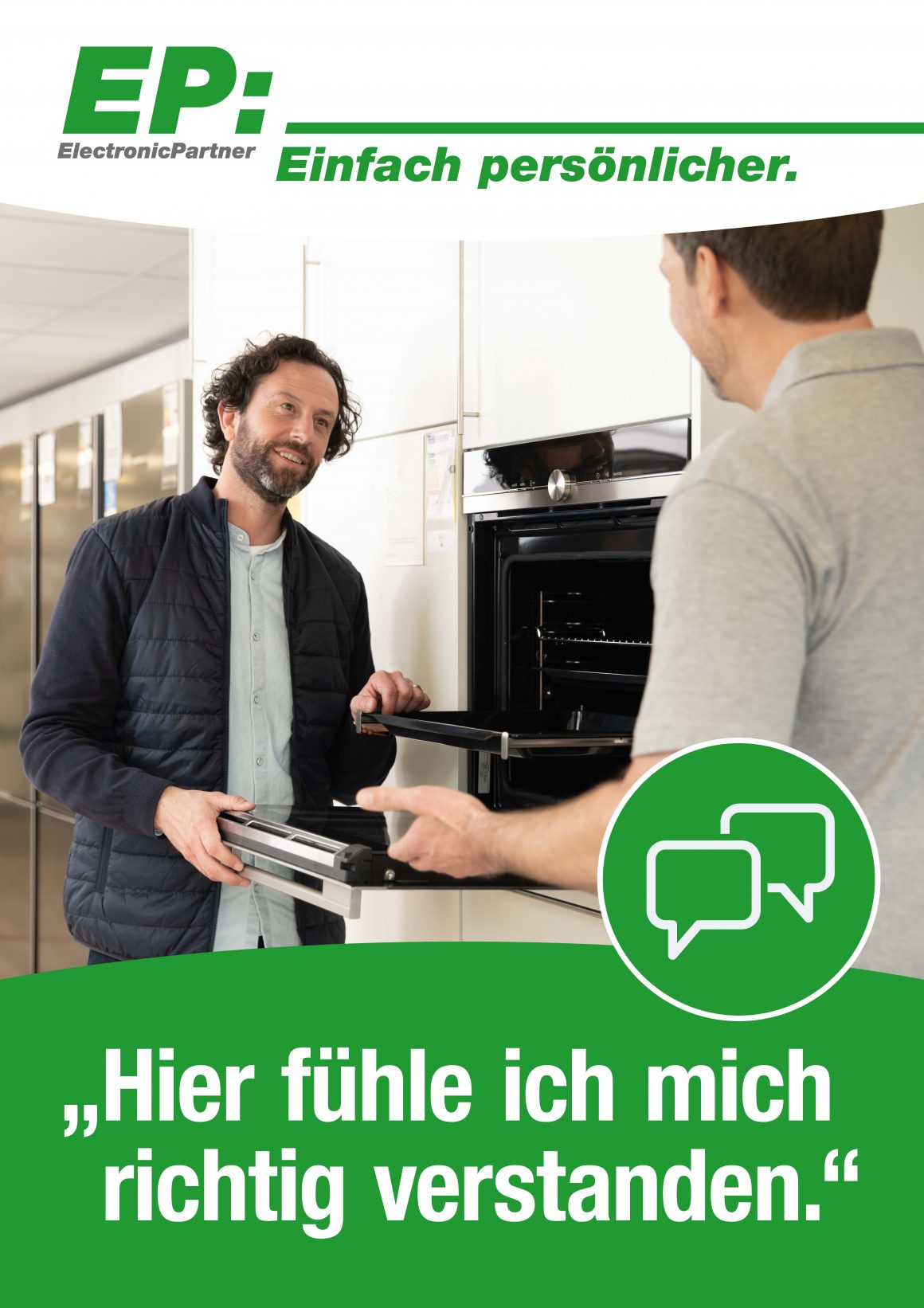 EP Electronic Partner neuer Claim in der Werbung