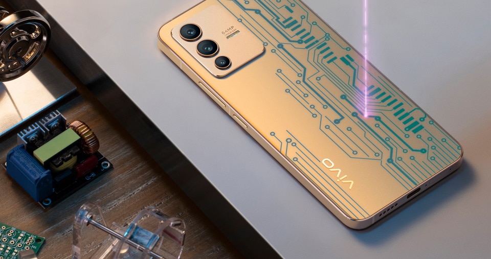 vivo V23 5G Konstruktion