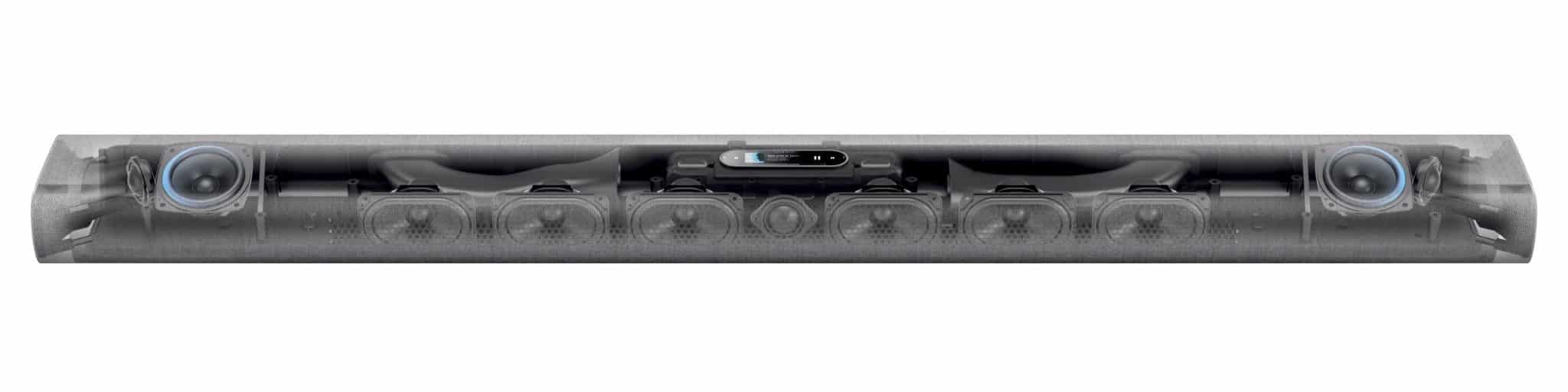 Aufbau der neuen Harman Kardon Citation MultiBeam 1100 Soundbar.