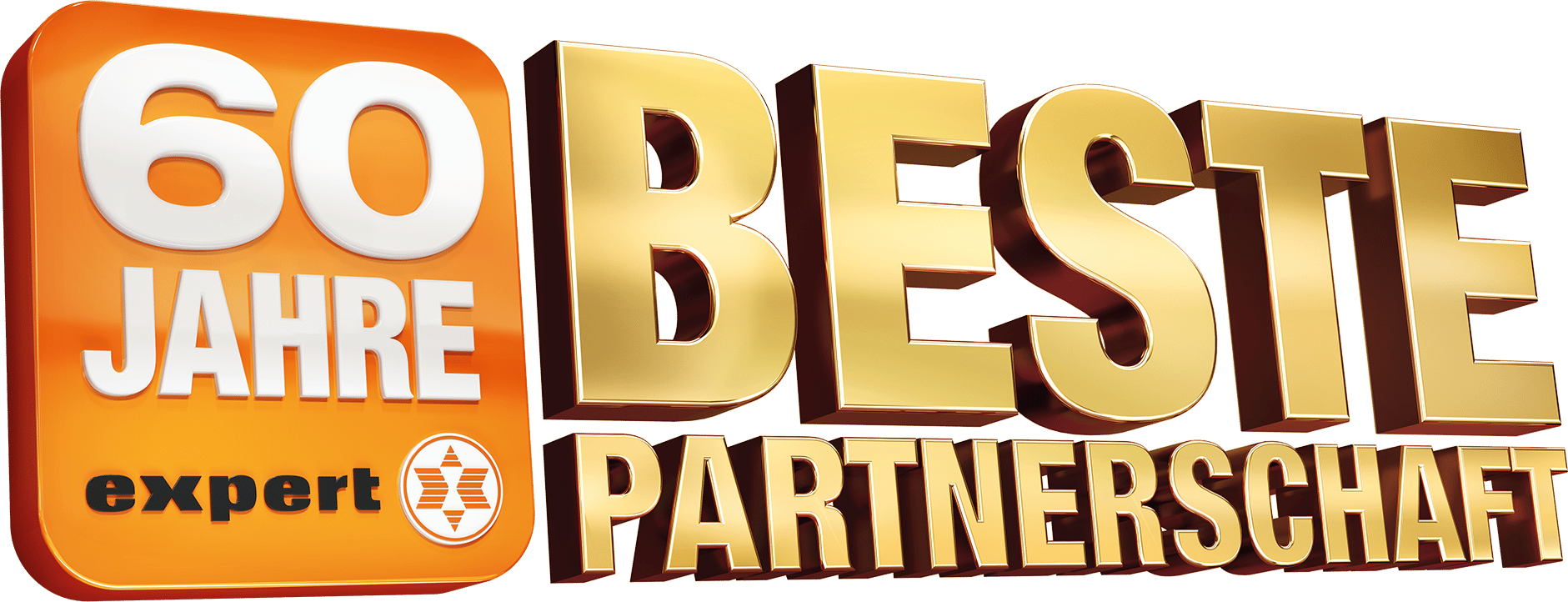 expert Logo 60 Jahre Partnerschaft