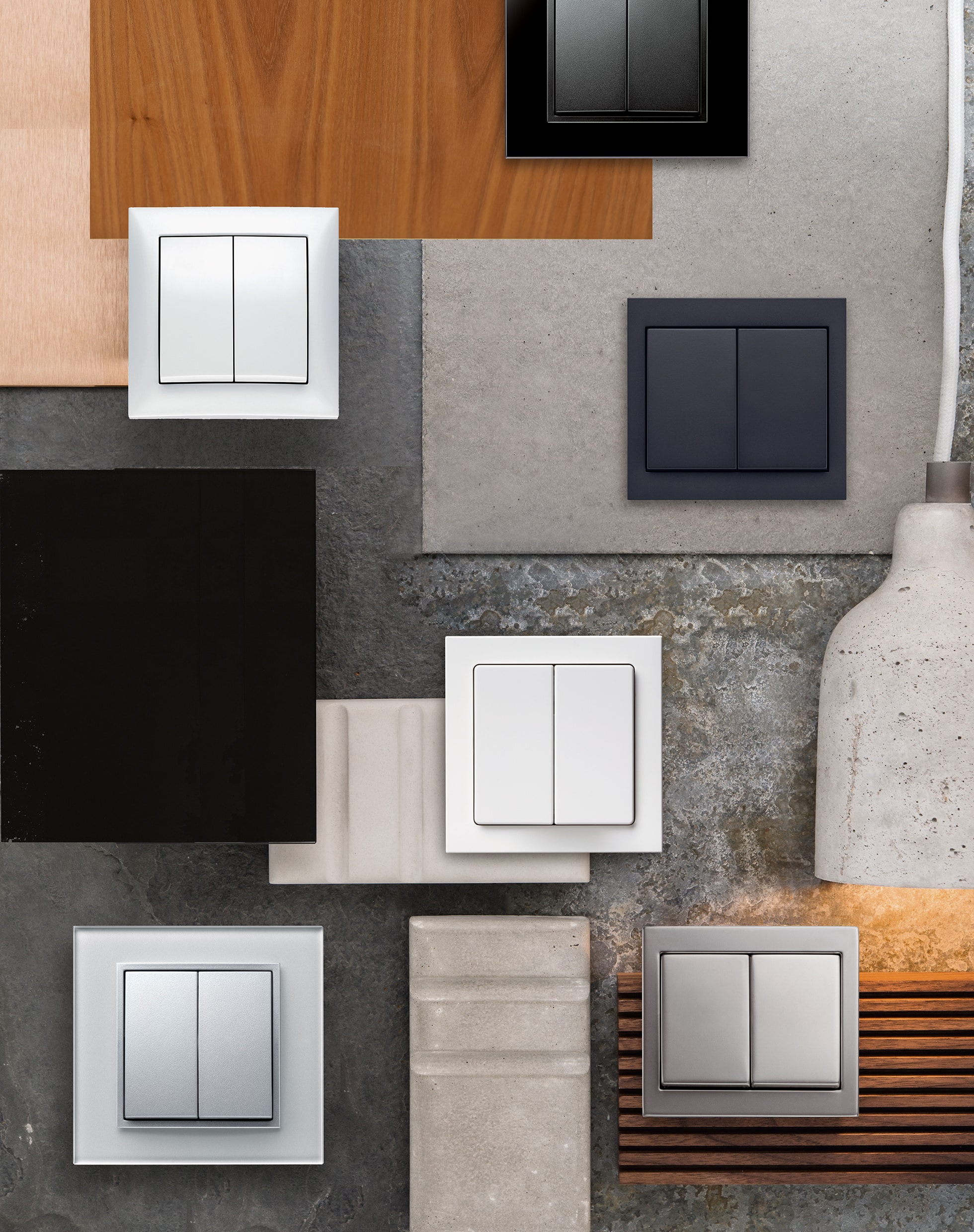 Philips Hue Taster im Berker Design