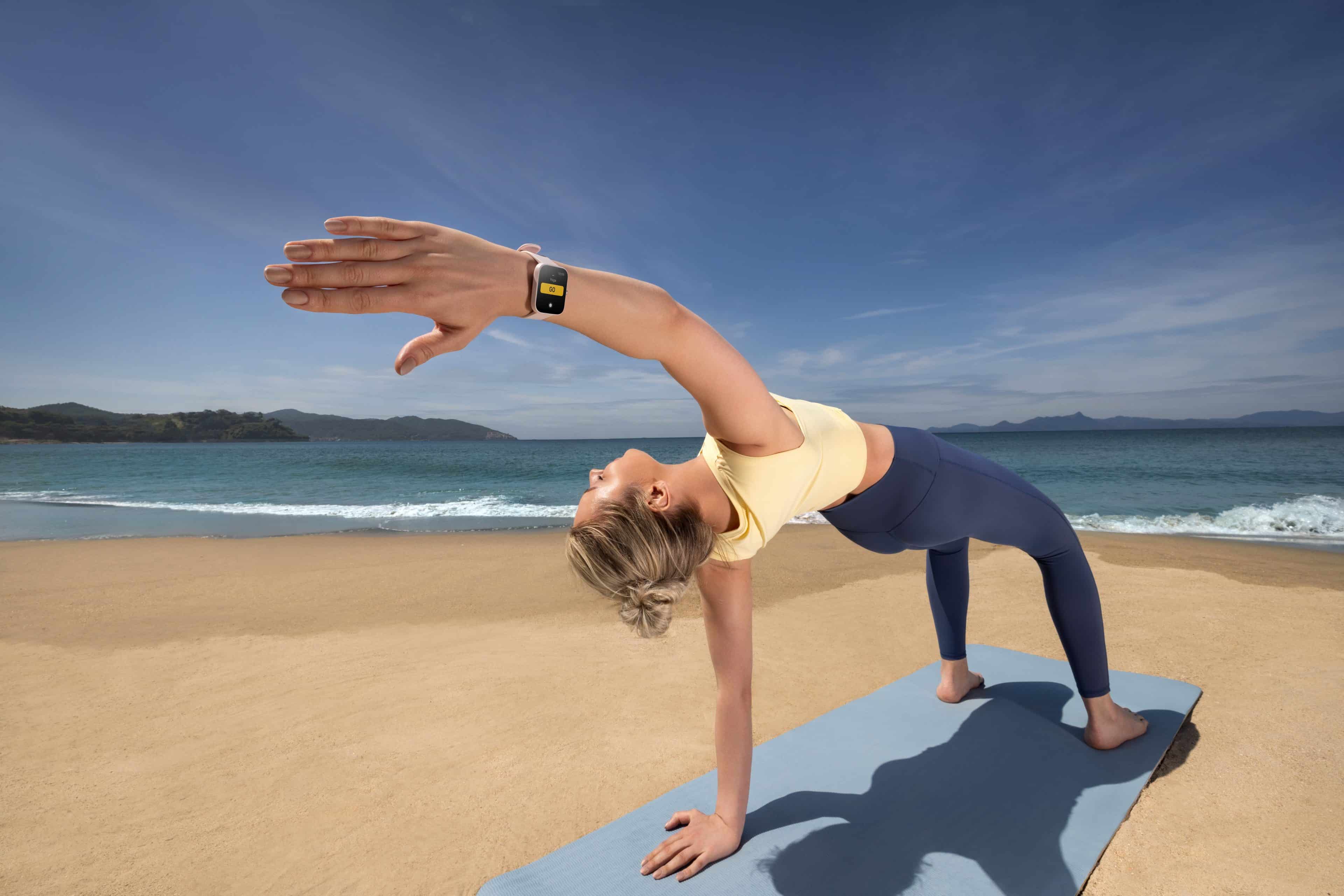 Yoga mit der Amazfit BIP 3