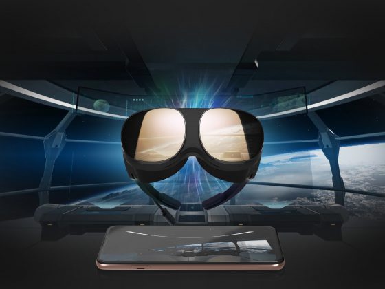 HTC Desire 22 pro und Vive FLow VR Brille