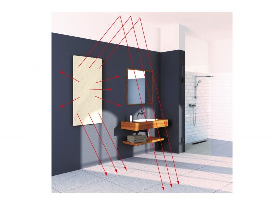 Infrarot-Panel-Strahlung