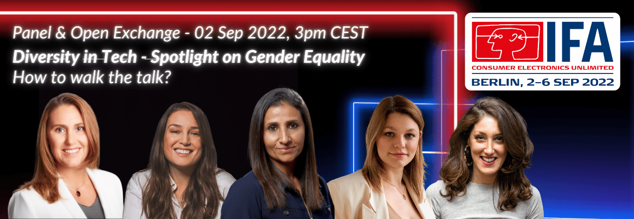 IFA 2022 Paneldiskussion über Diversity