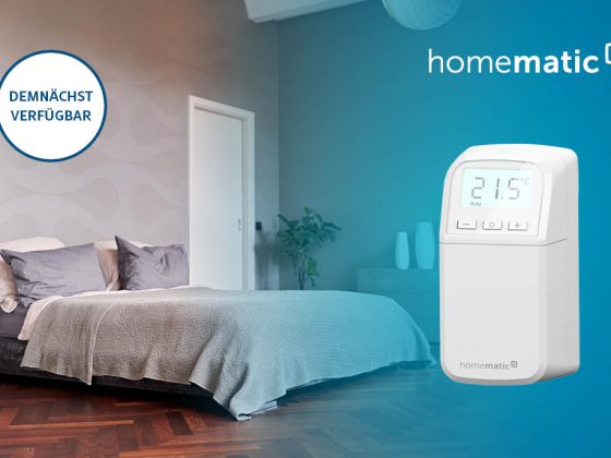 Homematic IP Heizkörperthermostat – kompakt plus