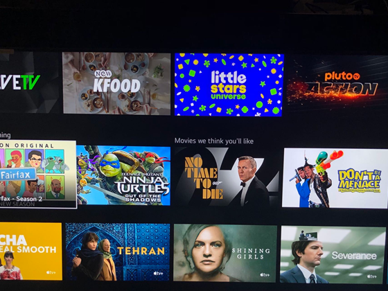 Personalisierte Inhalte auf LG Smart-TVs