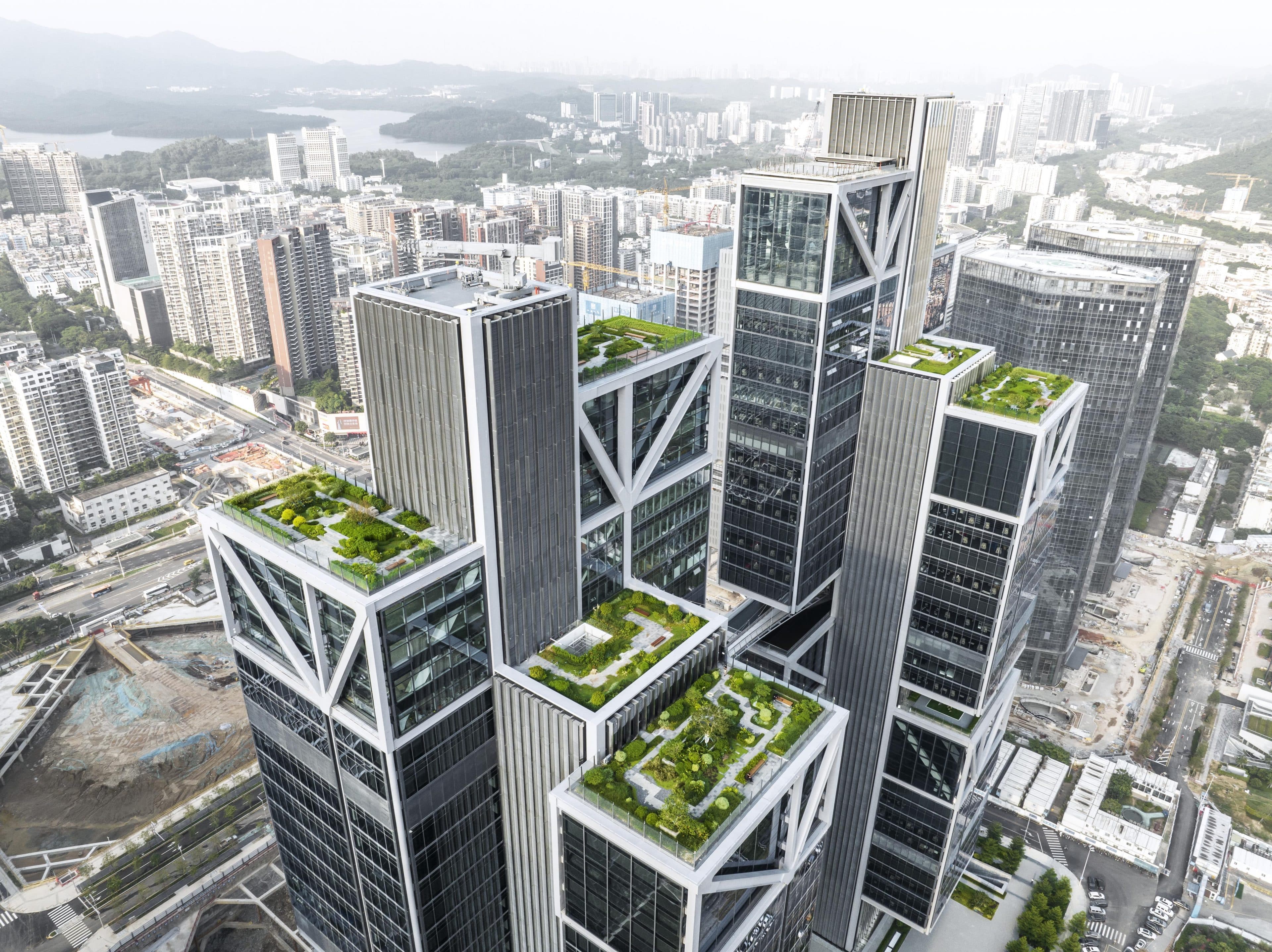 DJI Firmensitz von oben