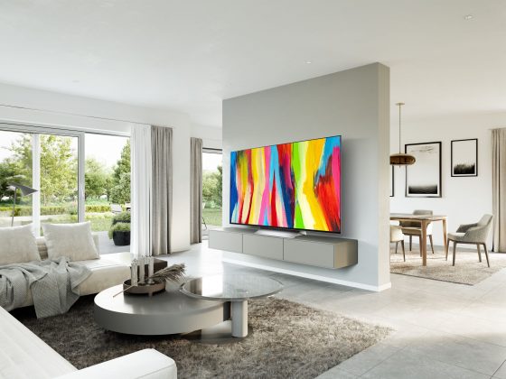 LG OLED im Wohnzimmer