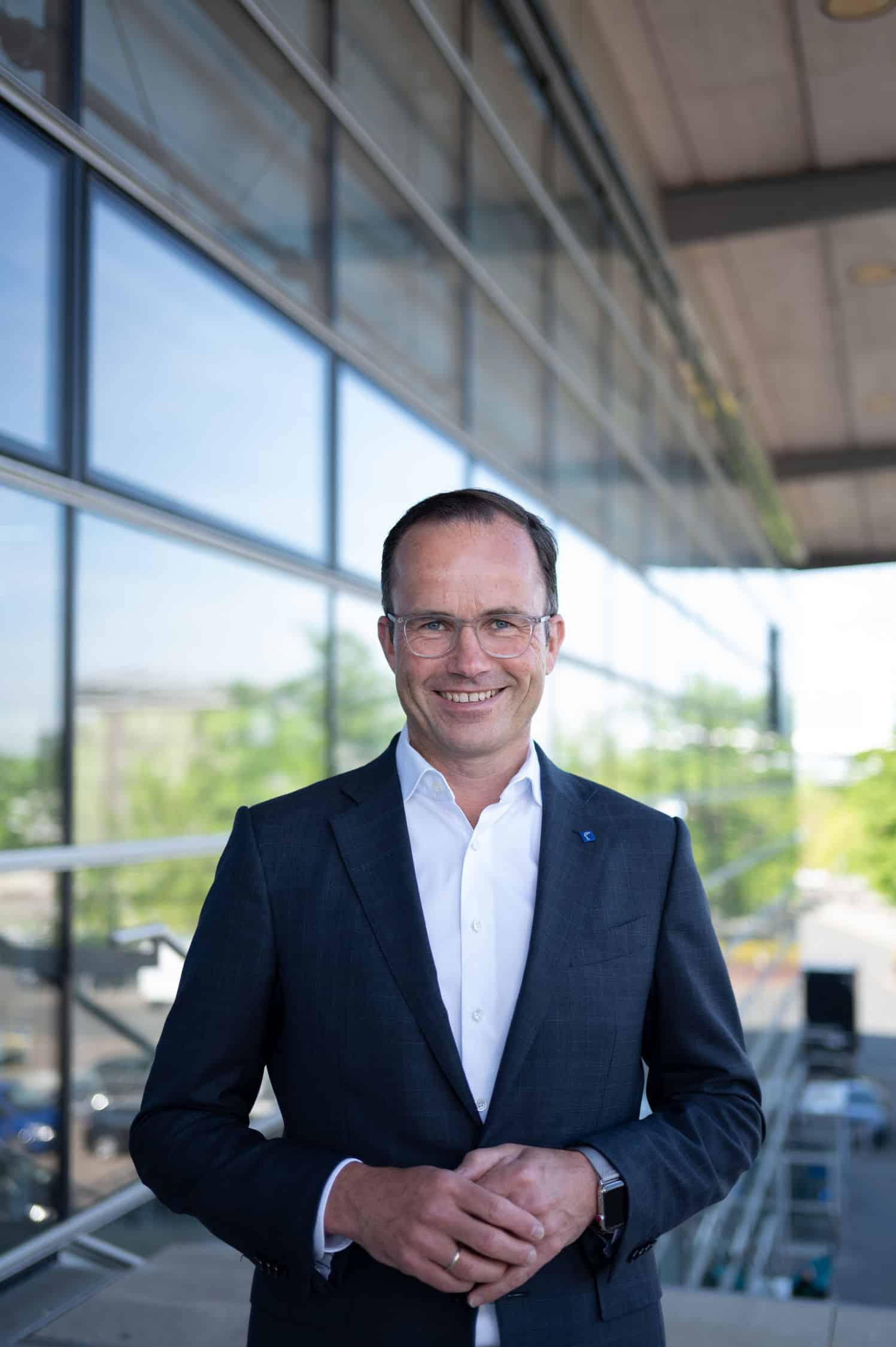 Dr. Jochen Köckler, Vorstandsvorsitzender der Deutschen Messe in Hannover