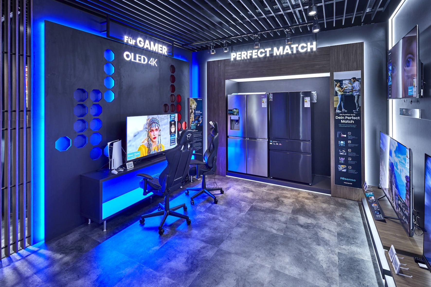 Hisense Brand-Store im Tech Village Berlin