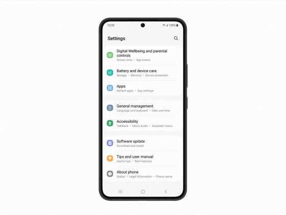 Samsung präsentiert Wartungsmodus
