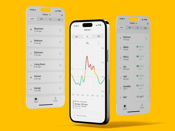 Airthings auf der CES 2023: neue App für Raumluftqualität