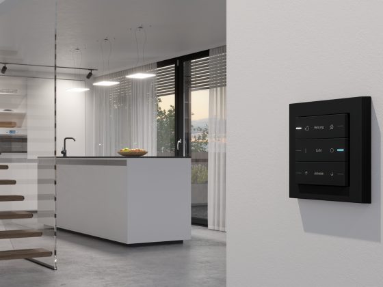 Gira Tastsensor 4 im Gira System 55