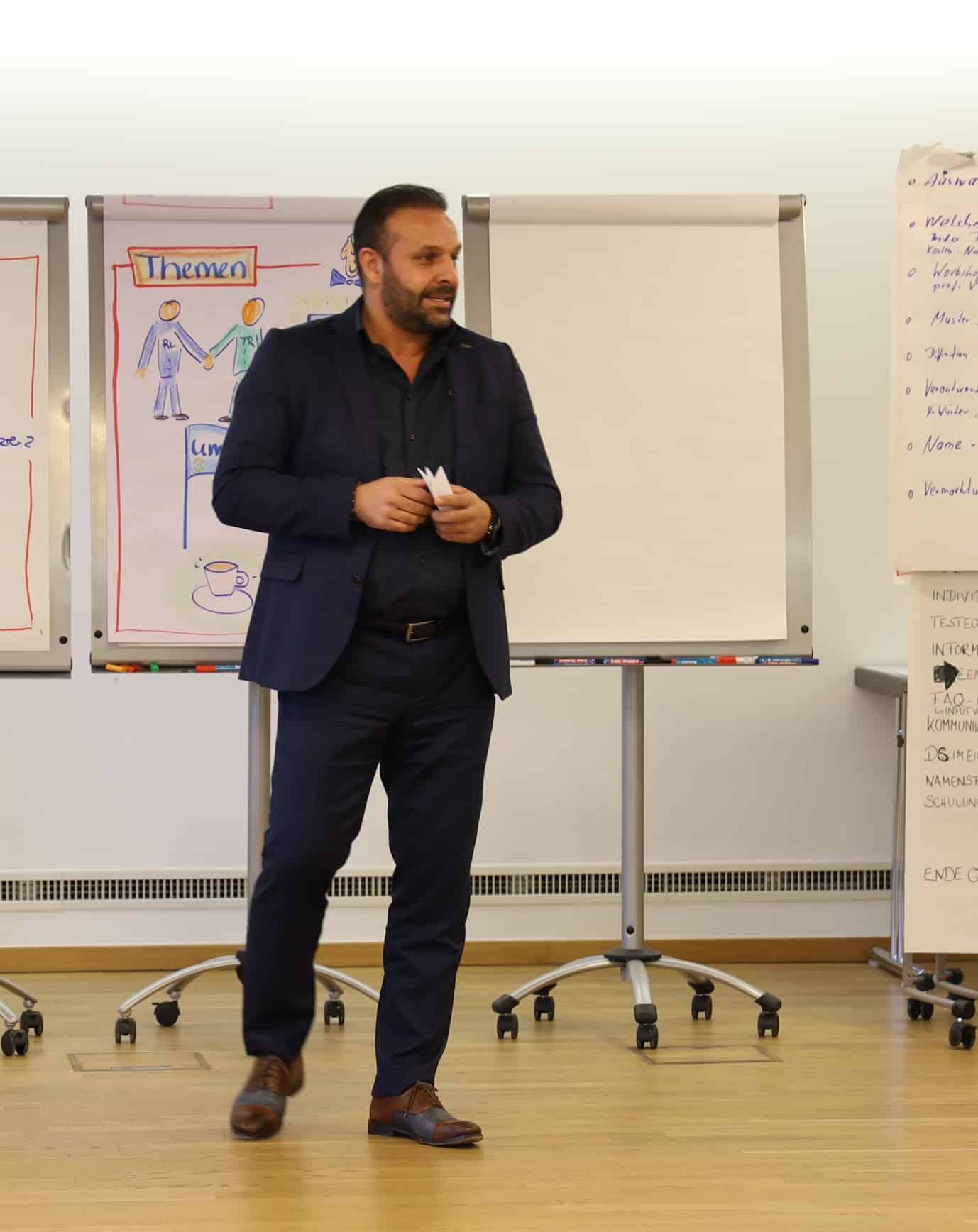 Vortrag Tuncer Köken, Vertriebsleiter telering