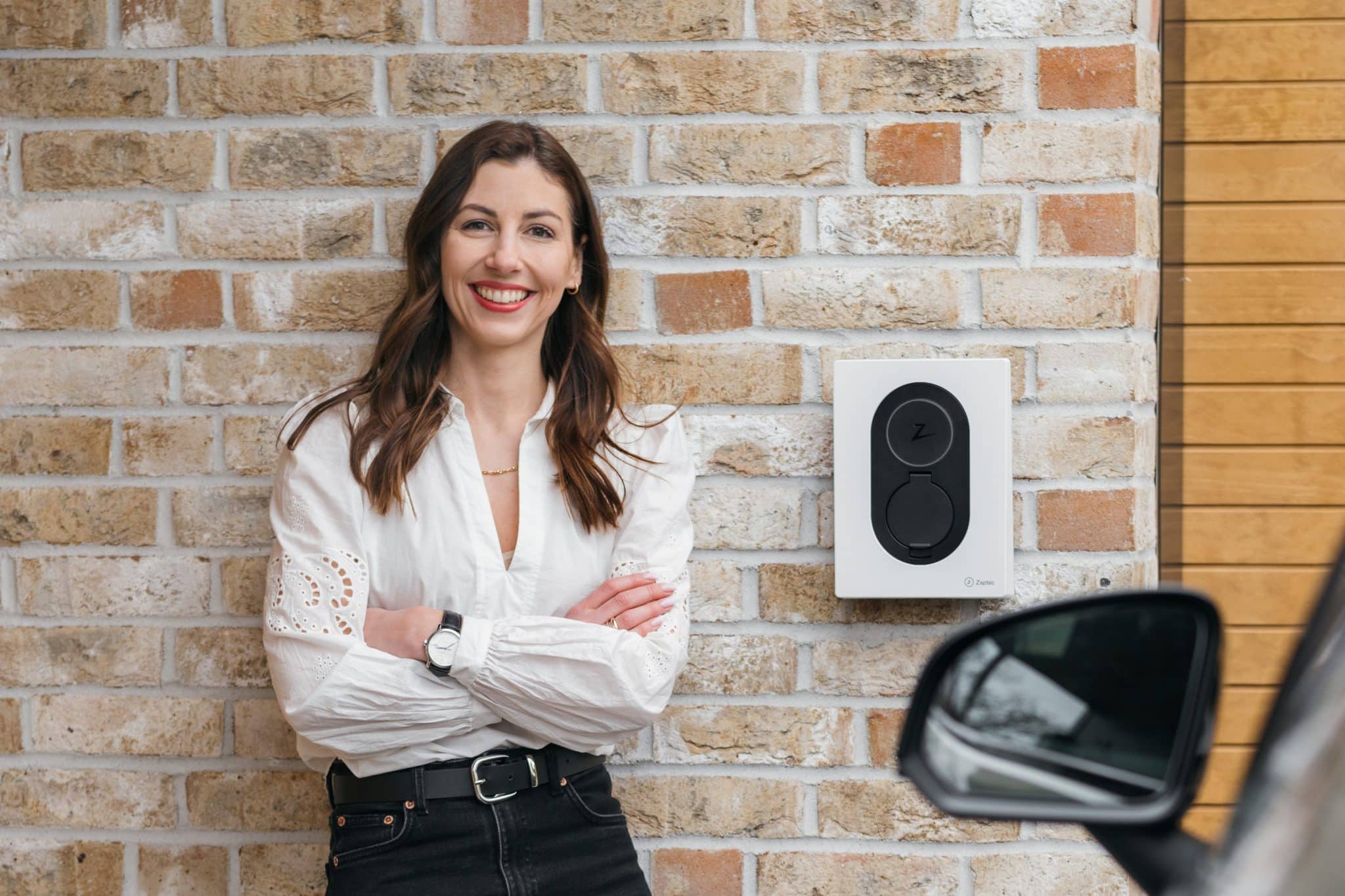 Helga Tjelta Mørk, Head of Brand bei Zaptec