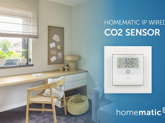 Homematic IP Wired CO2 Sensor mit Display