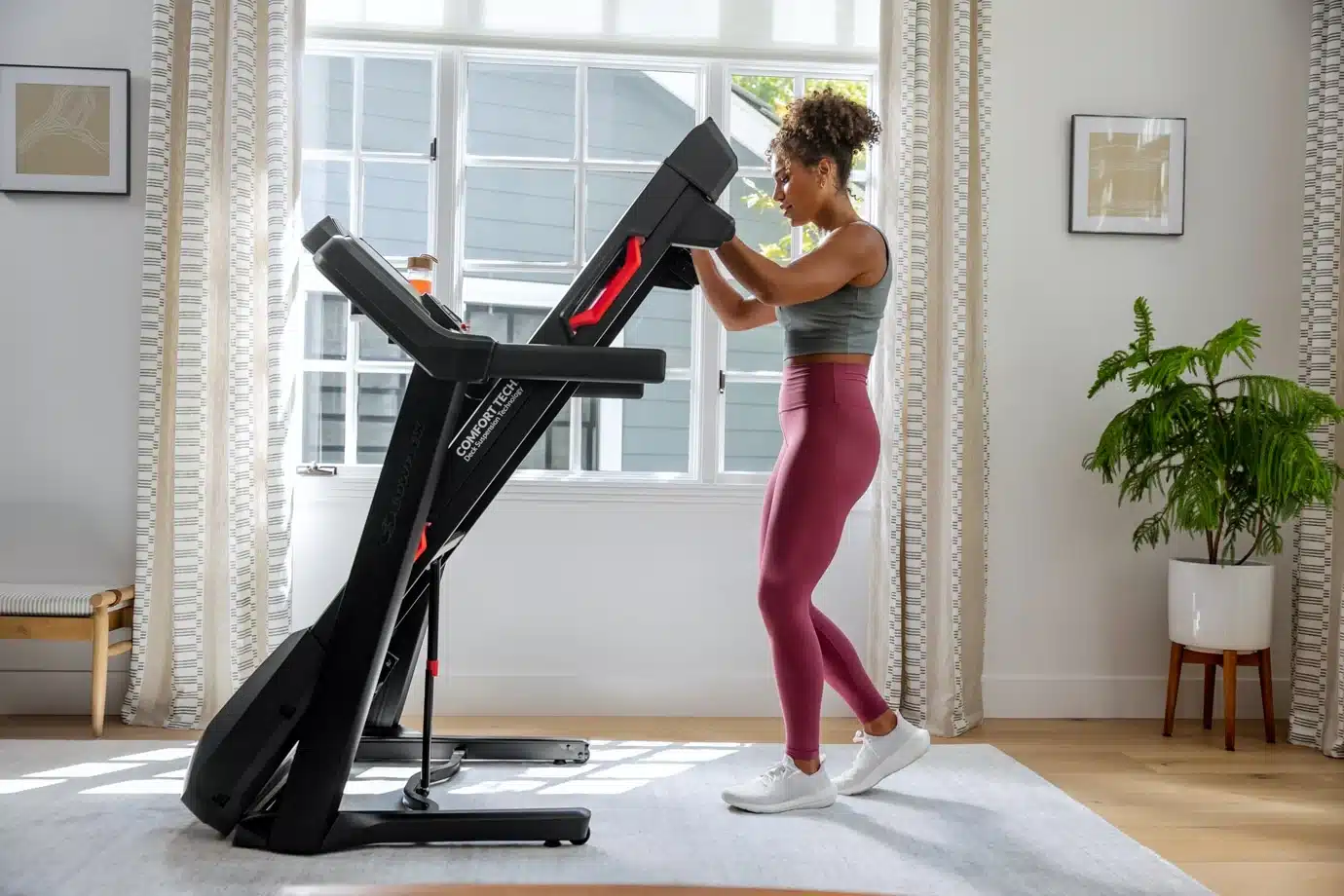 Bowflex Treadmill BXT8Ji eingeklappt