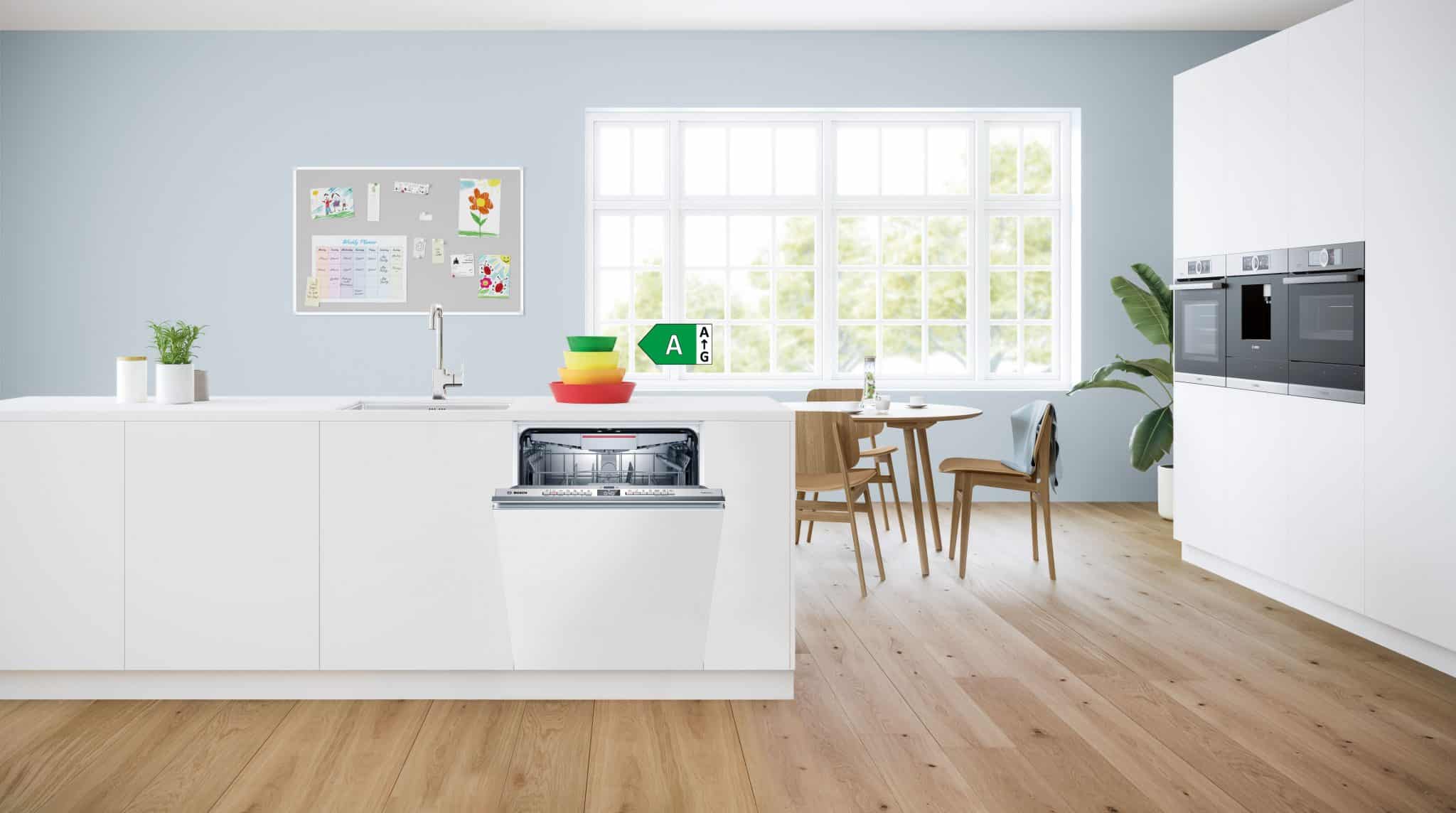 Bosch Geschirrspüler mit Energieeffizienzklasse A