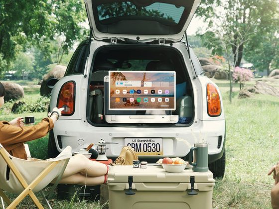 LG StanbyME Go, das mobile TV im Koffer