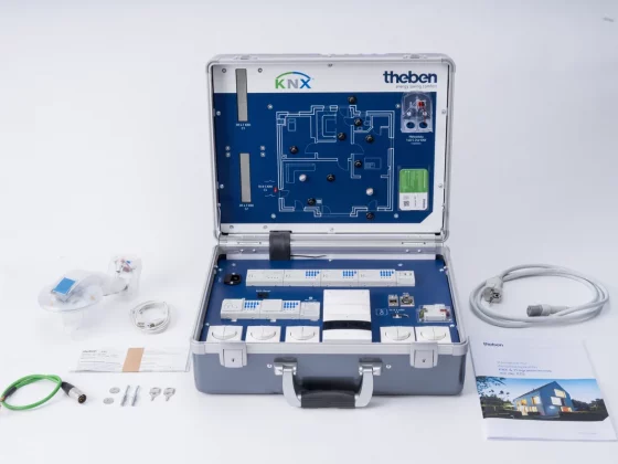 Theben Smart Home und KNX-Schulungskoffer