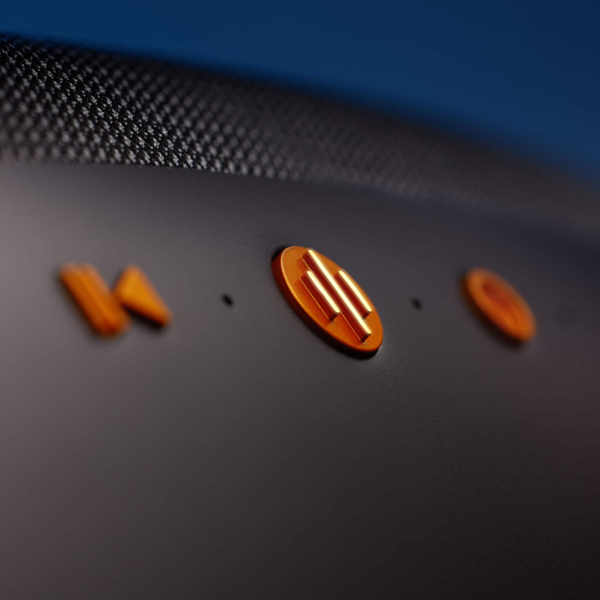 Zeppelin McLaren Edition Detailaufnahme Buttons