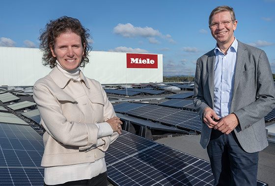 Miele gewinnt den Deutschen Nachhaltigkeitspreis 2023