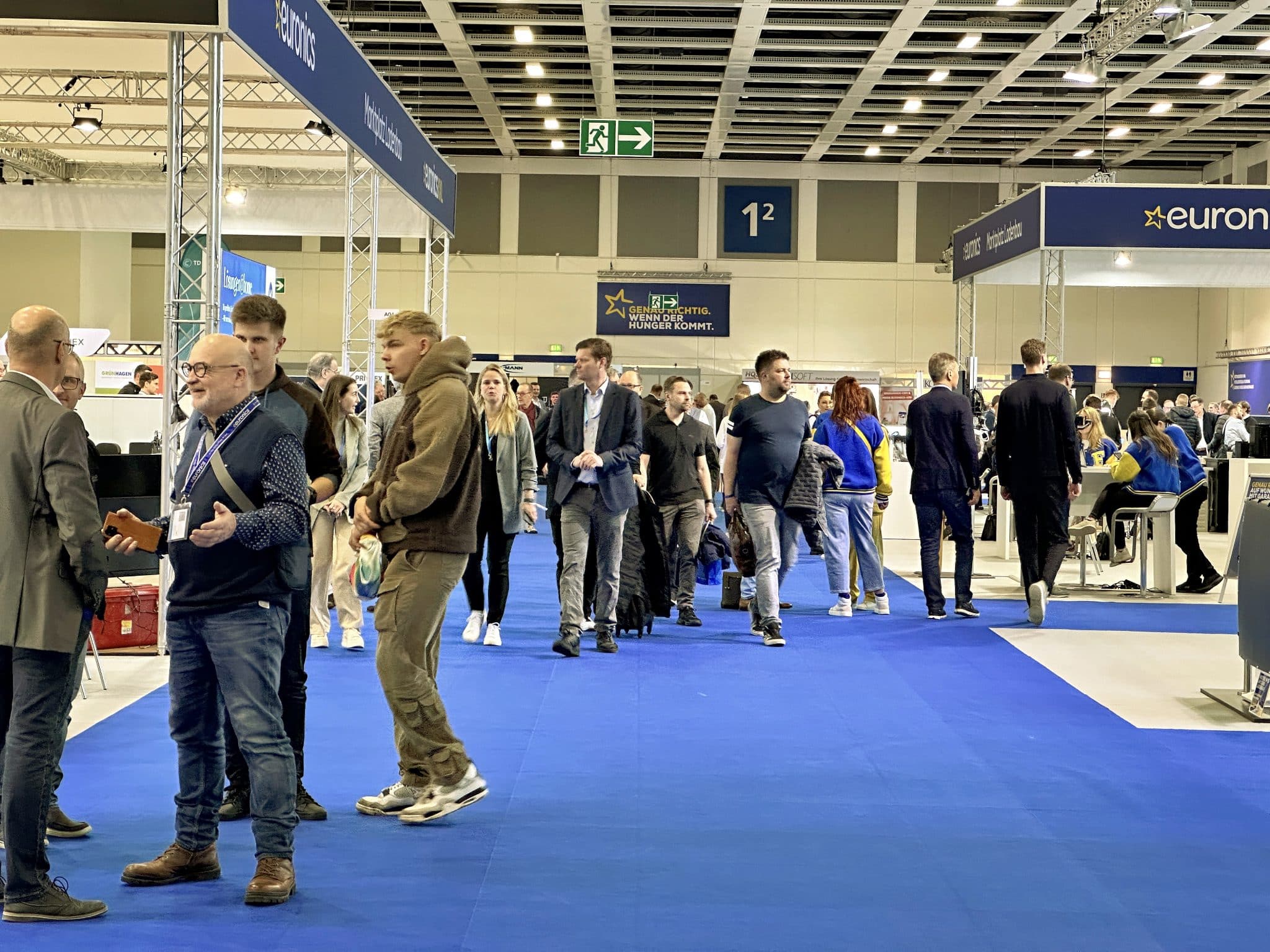 KOOP 2024 in Berlin: Blick in die Halle der Euronics