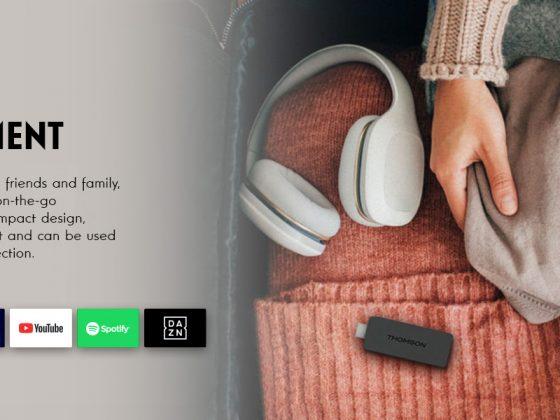 Der THOMSON 4K UHD Google TV Streaming Stick