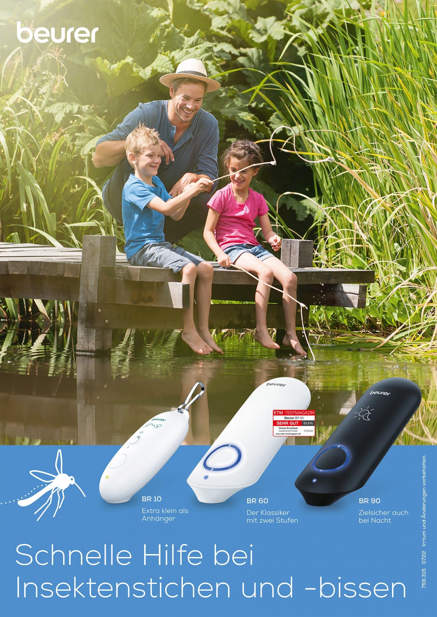 Beurer POS-Material für den Insektenstichheiler: Plakat