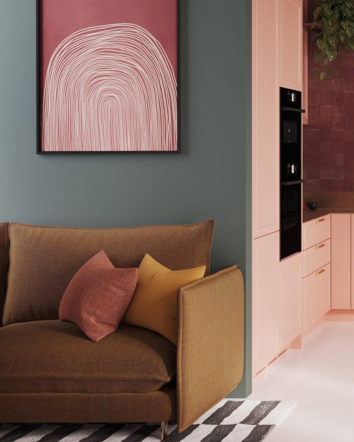 Moodfoto Blick in die Küche