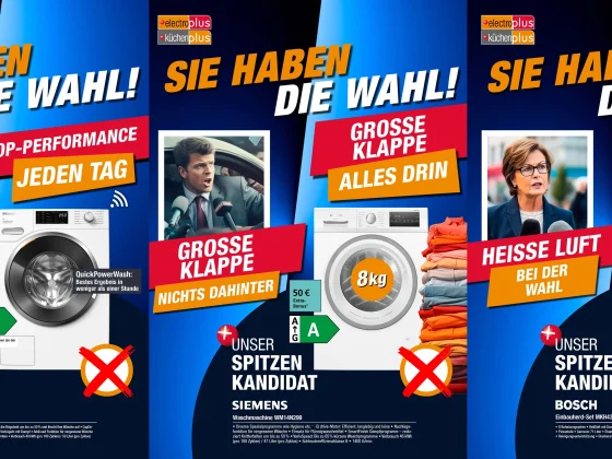 "Wahlplakate" für Spitzenprodukte