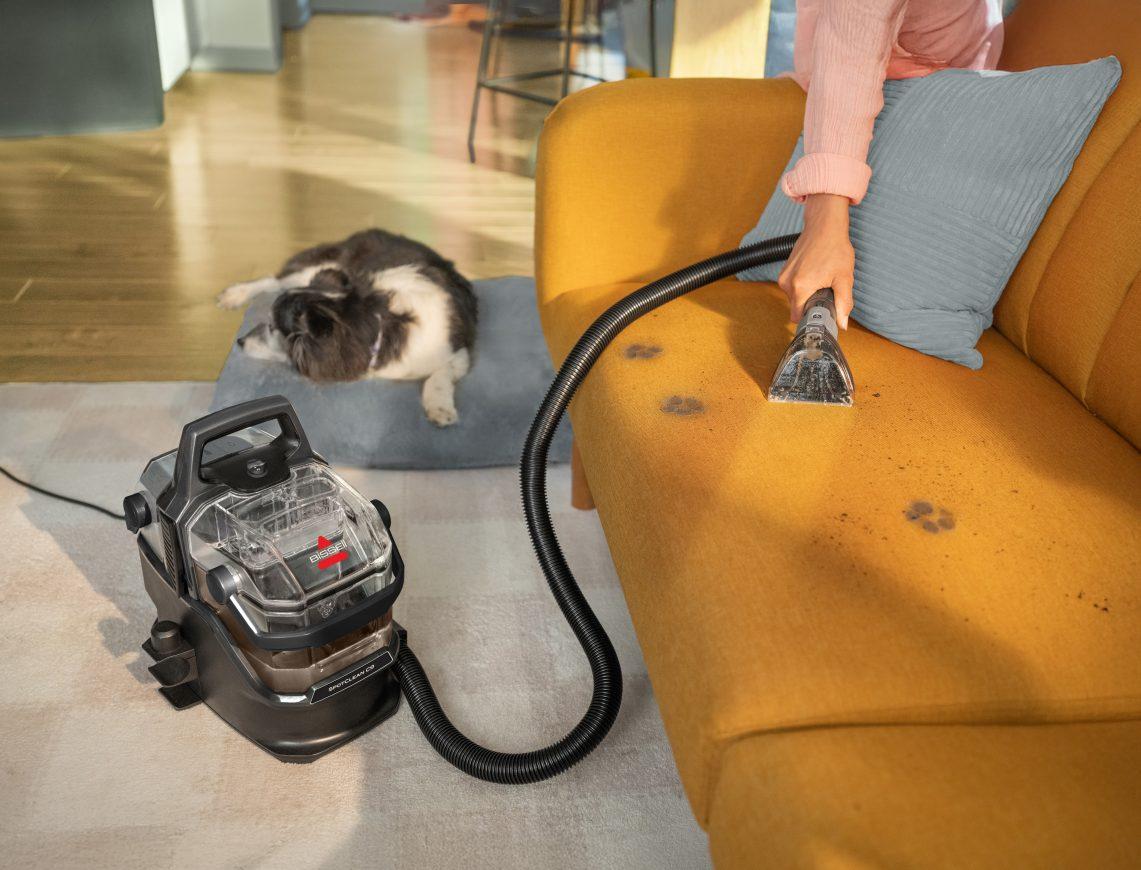 BISSELL® SpotClean® C9: Kraftvoll, leise und intelligent für die kompakte Reinigung in Familienhaushalten