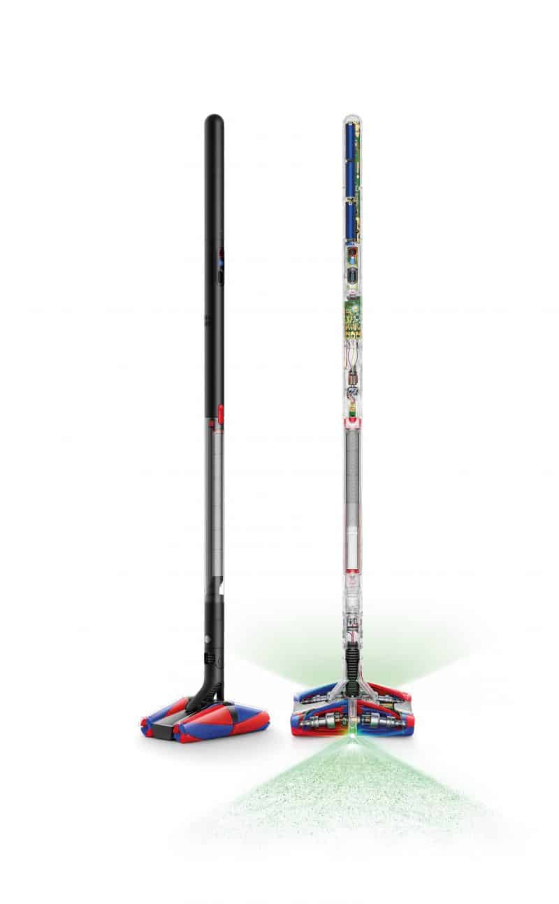 Dyson PencilVac: Schlankster Staubsauger mit vier Bürstwalzen