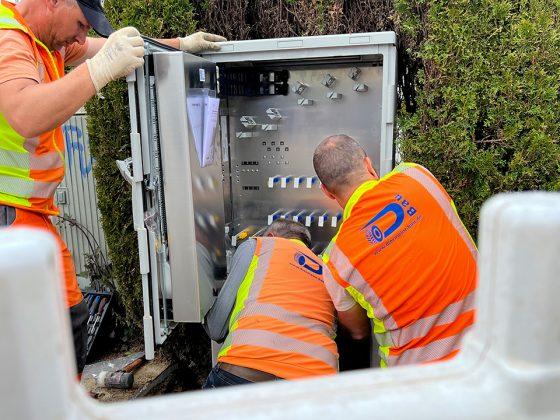 Bildrechte: Telekom NVt wird gestellt