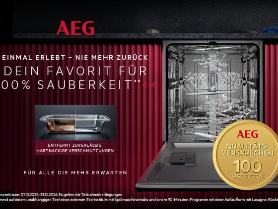 AEG FAVORIT: Geschirrspüler mit Qualitätsversprechen